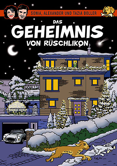 Georg Erhardt - Geburts-, Weihnachts-, Neujahrskarte, Boller