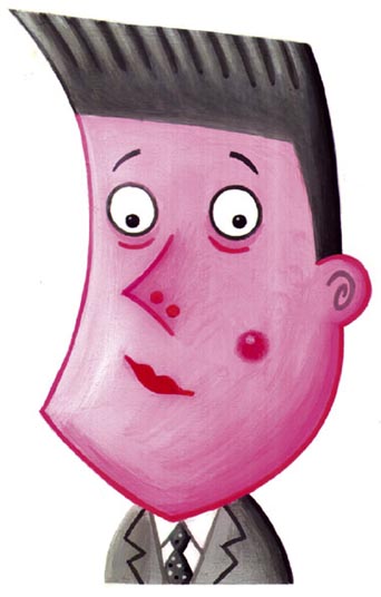 Georg Erhardt - Illustrationen, Philips Haarschneider