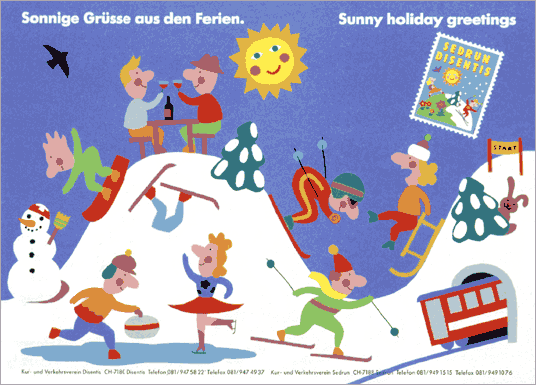 Georg Erhardt - Prospekt Sedrun/Disentis