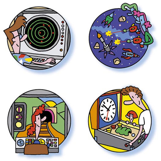 Georg Erhardt - Illustrationen für Verkehrshaus Luzern