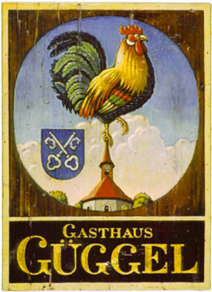 Georg Erhardt - Signet Gasthaus Güggel