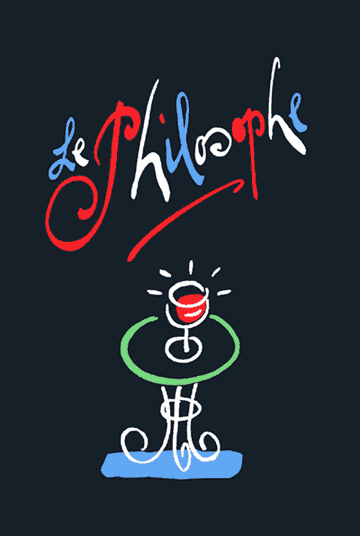 Georg Erhardt - Leuchtvitrine Bar "Le Philosophe", Zürich