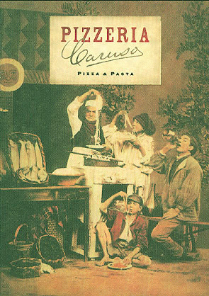 Georg Erhardt - Gratis-Postkarte, Pizzeria Caruso, St. Moritz