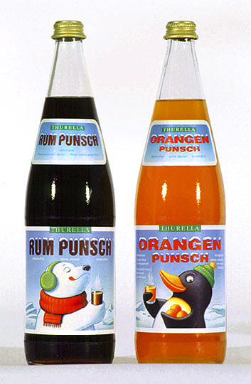 Georg Erhardt - Gestaltung und Illustration Kinder-Punsch, Thurella