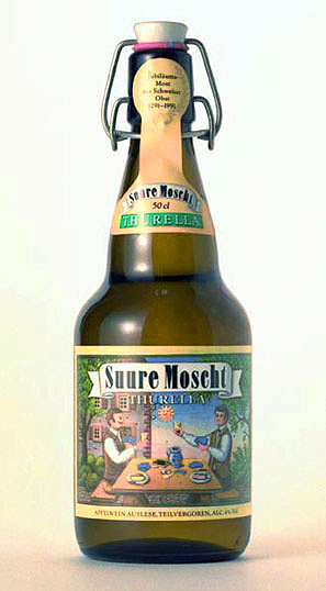 Georg Erhardt - Gestaltung und Illustration Suure Moscht, Thurella