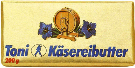 Georg Erhardt -Illustration für Toni-Packung